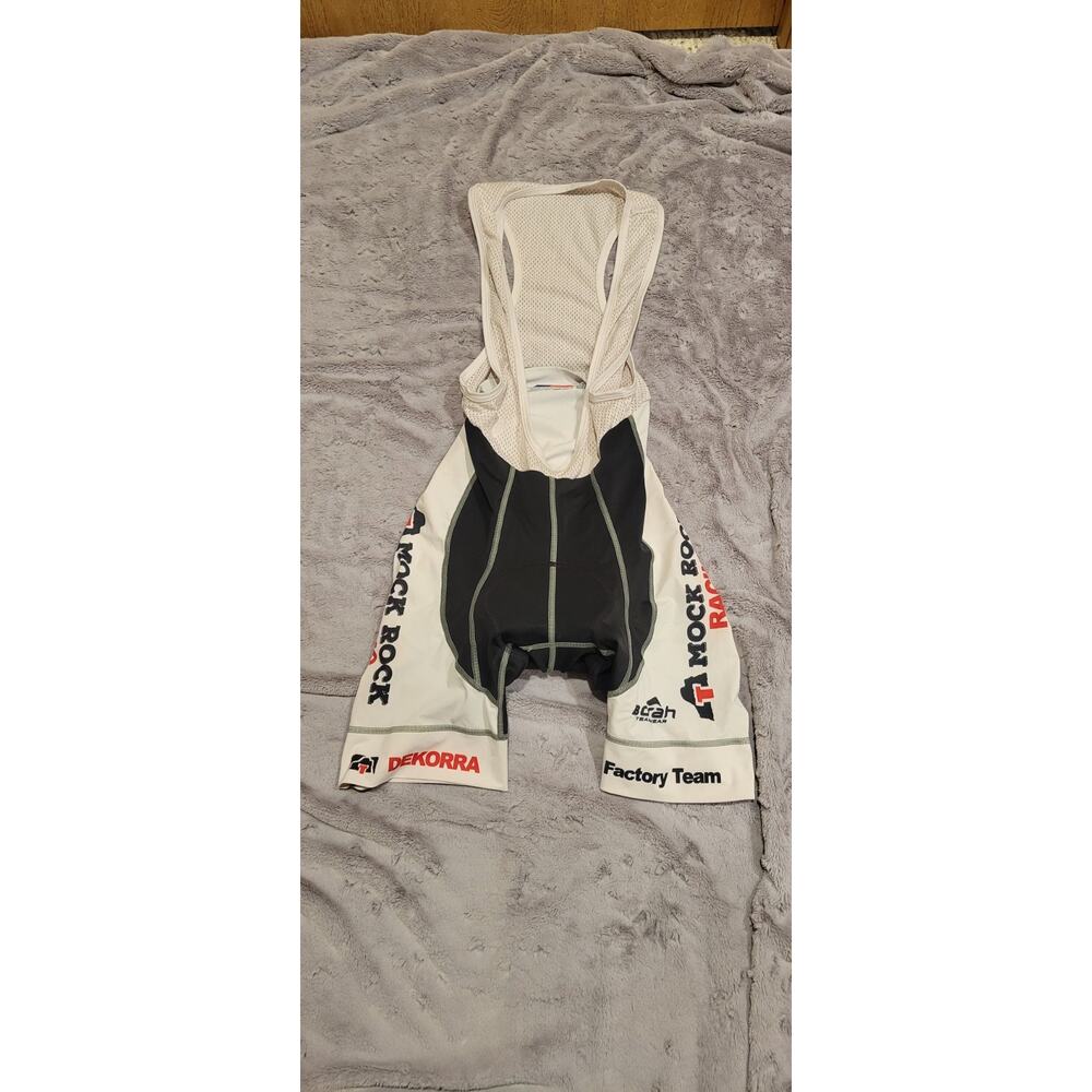Borah Bib Shorts Mens L Black Padded Chamois Cycling Bib Shorts Racing